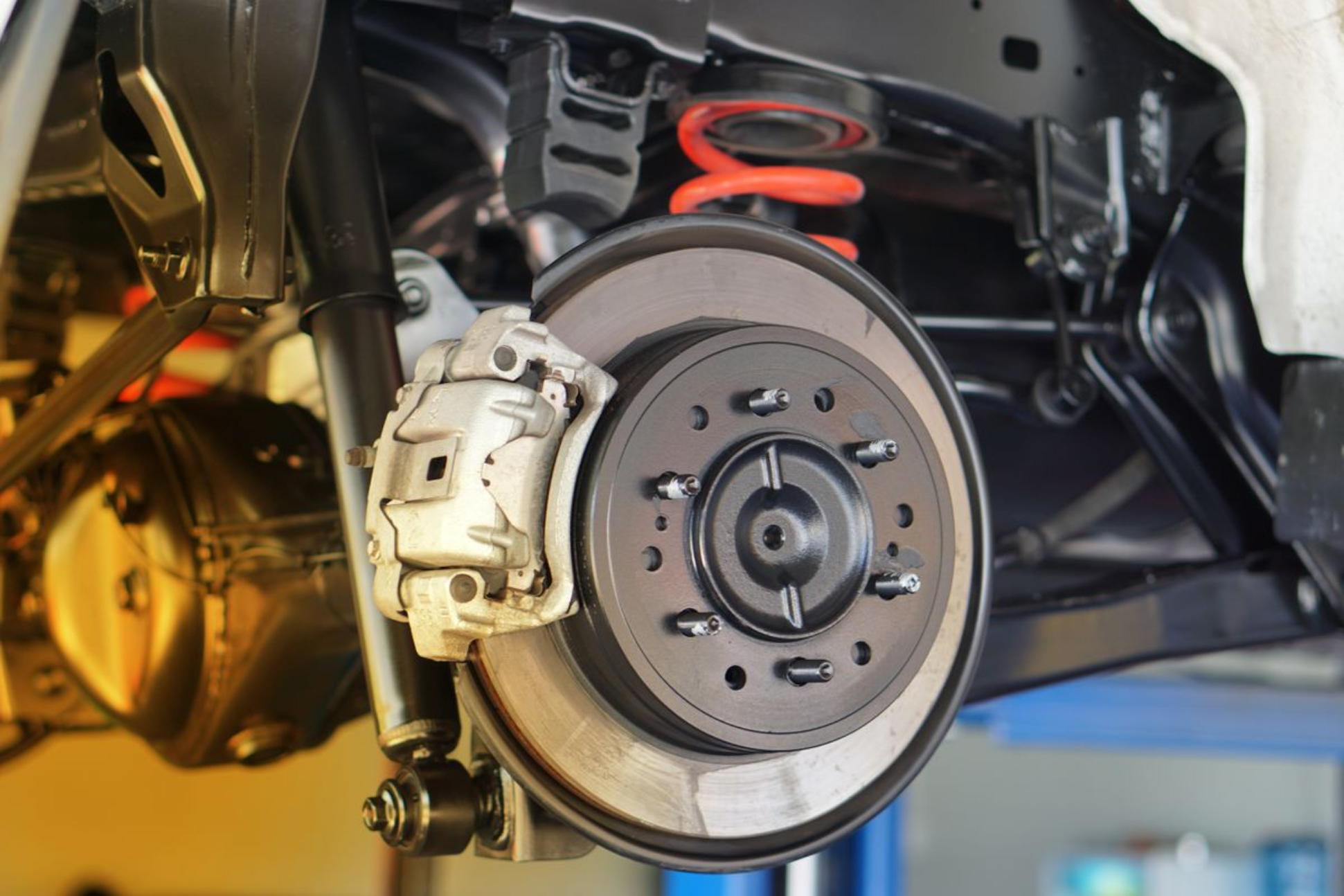 Vehicle suspension repair inspection