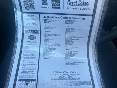 2025 Subaru Outback Premium