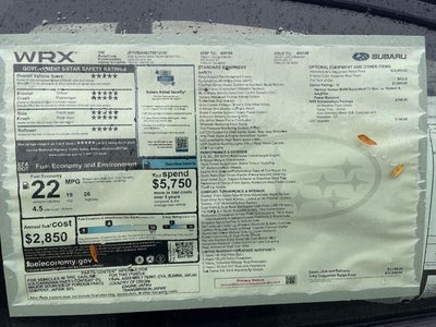 2026 Subaru WRX Premium