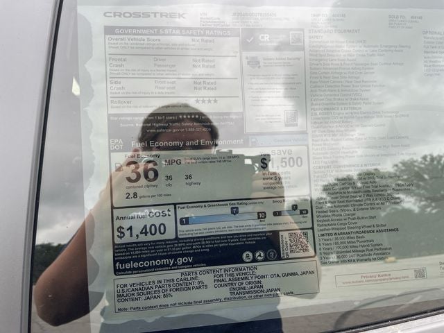 2026 Subaru CROSSTREK Sport Hybrid