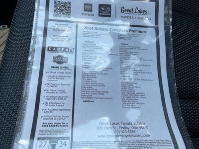 2024 Subaru Crosstrek Premium