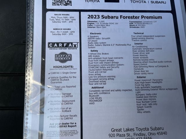 2023 Subaru Forester Premium