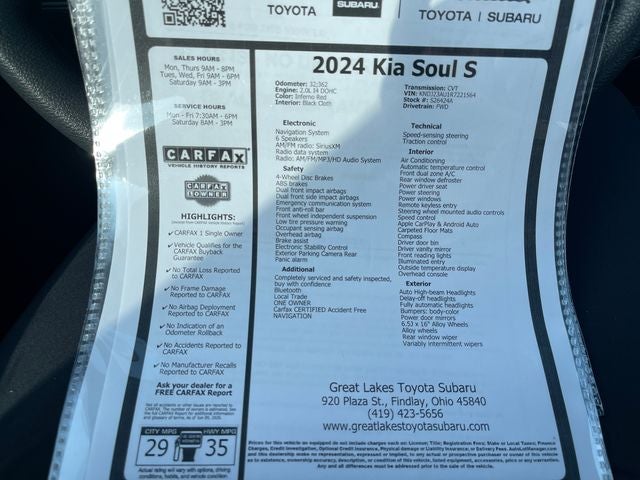 2024 Kia Soul S