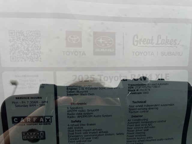 2025 Toyota RAV4 XLE