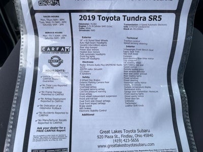 2019 Toyota Tundra SR5