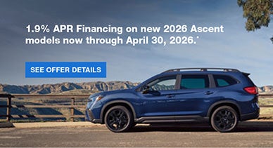 Ascent | Great Lakes Subaru in Findlay OH
