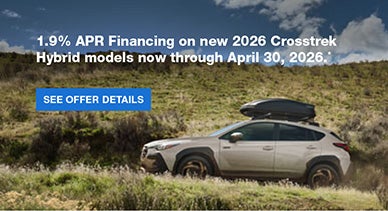 Crosstrek Hybrid | Great Lakes Subaru in Findlay OH