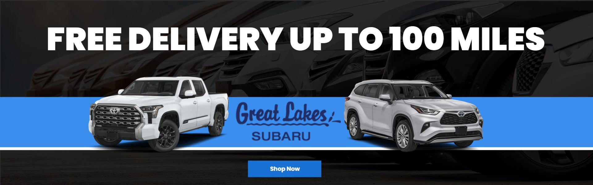 Free Delivery up to 100 Miles