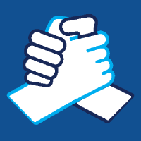 Shake-hand is displayed here.