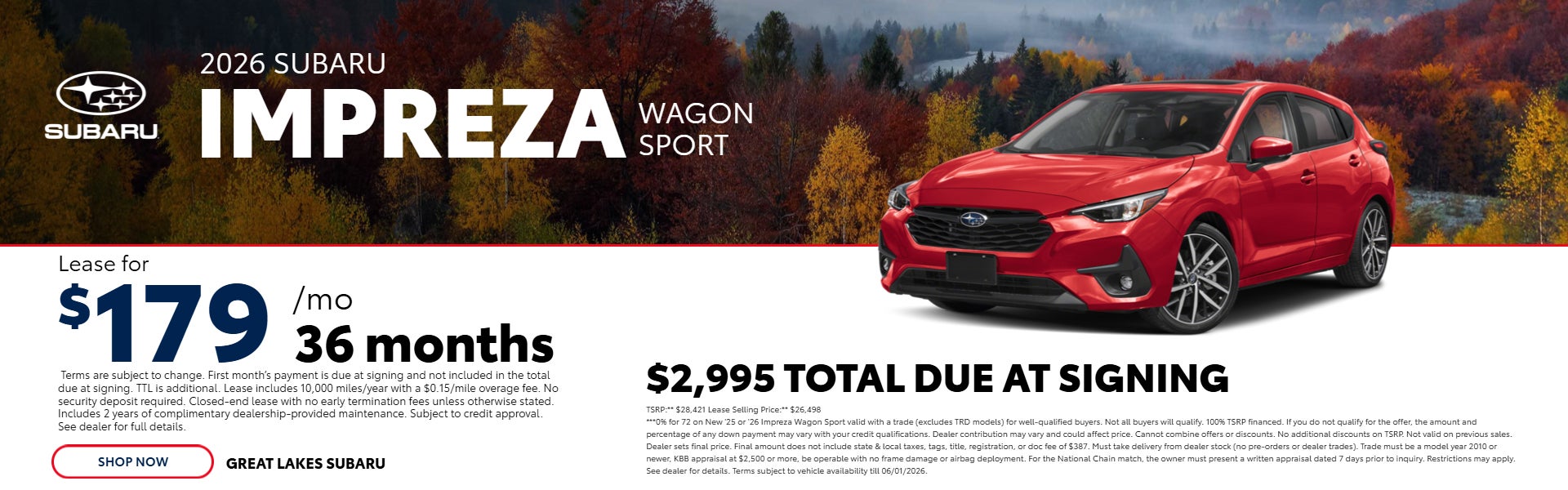 2025 Subaru Impreza