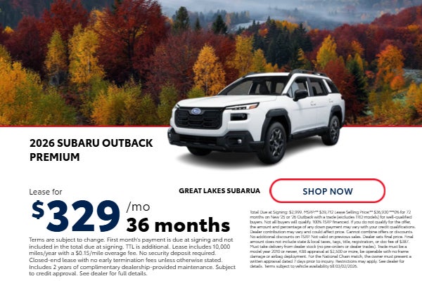 white Subaru outback